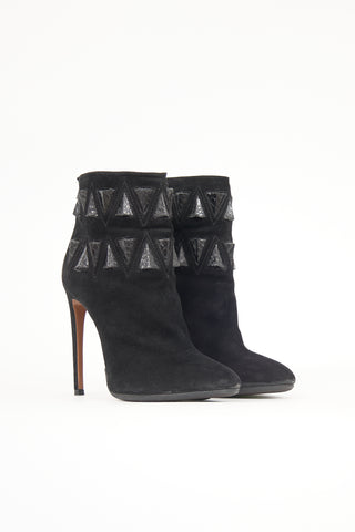 Alaïa Suede Embellished Boot