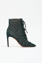 Alaïa Suede Ankle Boot