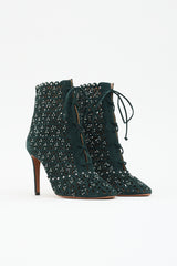 Alaïa Suede Ankle Boot