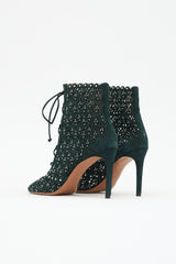 Alaïa Suede Ankle Boot