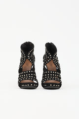 Alaïa Suede Studded Sandal