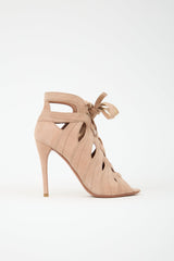 Alaïa Suede Gladiator Heel