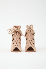 Alaïa Suede Gladiator Heel
