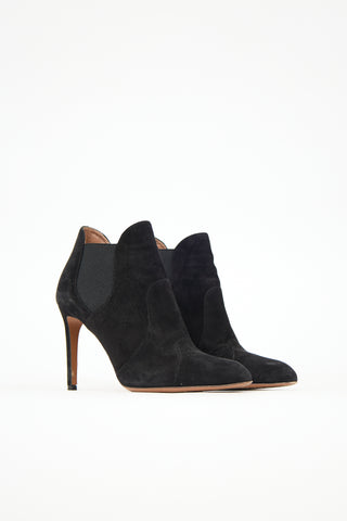 Alaïa Suede Heeled Boot