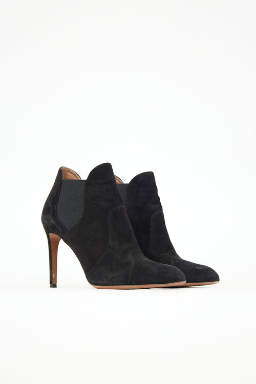 Alaïa Suede Heeled Boot