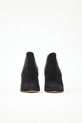 Alaïa Suede Heeled Boot