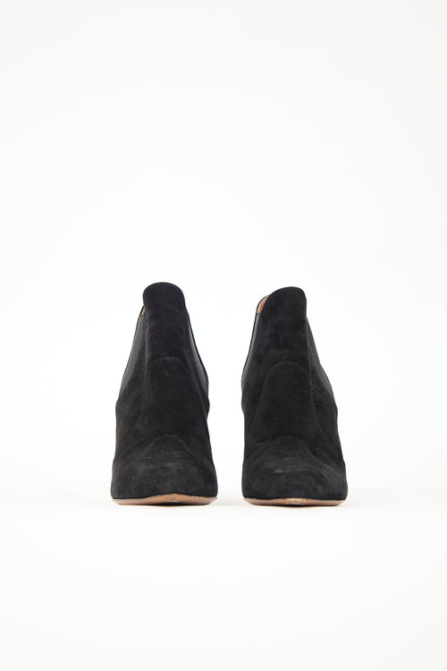 Alaïa Suede Heeled Boot