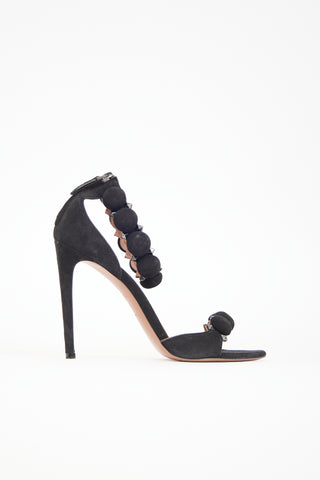 Alaïa Suede La Bombe Sandal