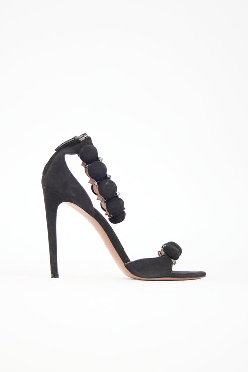Alaïa Suede La Bombe Sandal