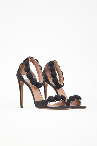 Alaïa Suede La Bombe Sandal