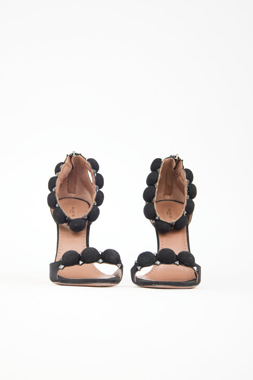 Alaïa Suede La Bombe Sandal