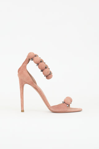 Alaïa Suede La Bombe Sandal