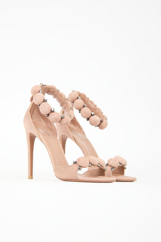 Alaïa Suede La Bombe Sandal