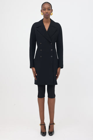 Alaïa Wool Twill Coat