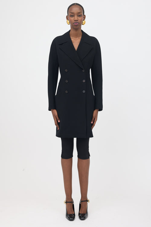 Alaïa Wool Twill Coat