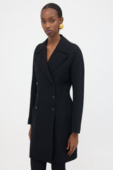 Alaïa Wool Twill Coat