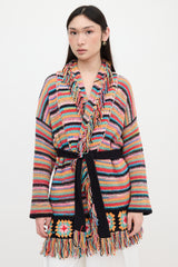 Alanui Oversized Crochet Cardigan