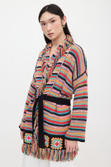Alanui Oversized Crochet Cardigan