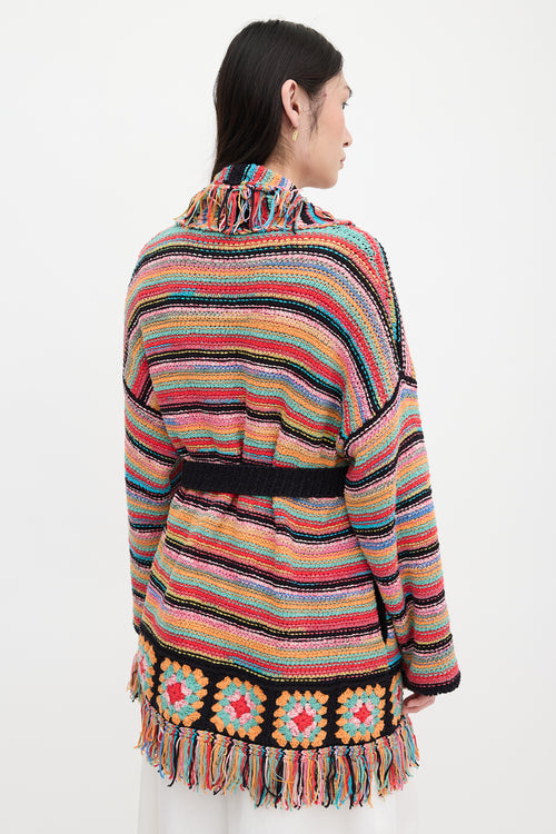 Alanui Oversized Crochet Cardigan
