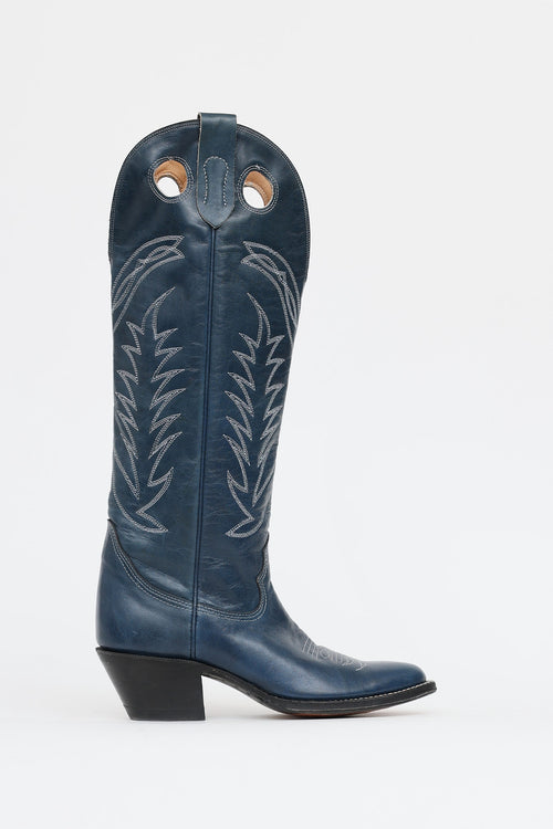 Alberta Boot Co. Embroidered Western Boot