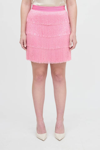 Alberta Ferretti Beaded Skirt
