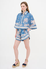 Alemais Linen Printed Co-Ord Set