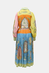 Alemais Ramie Printed Monte Dress