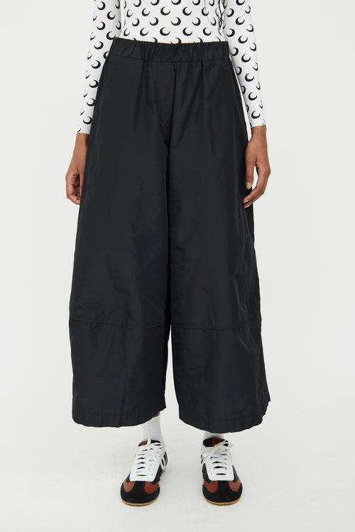 Alembika Black & White Wide Leg Pant