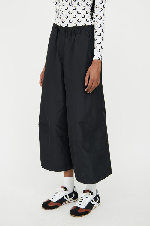 Alembika Black & White Wide Leg Pant