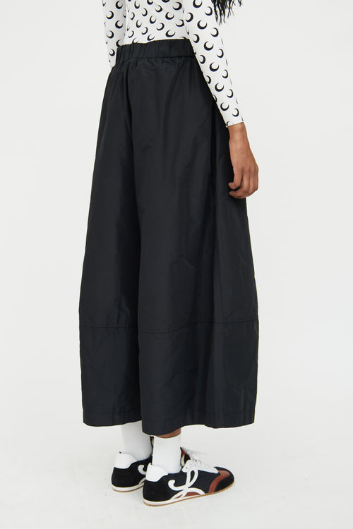 Alembika Black & White Wide Leg Pant