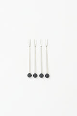 Alessi Stainless Steel 4.75" Small 4 Piece Forks