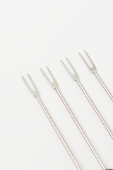 Alessi Stainless Steel 4.75" Small 4 Piece Forks
