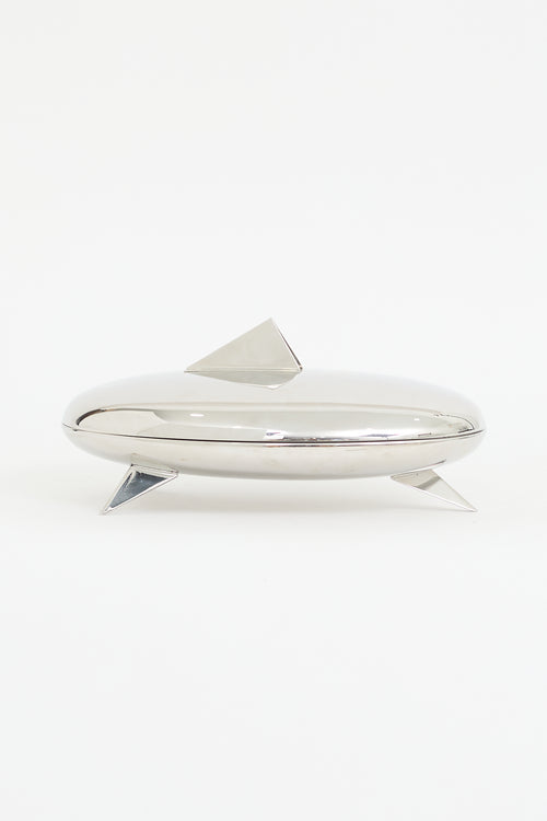 Alessi Sterling Silver Peyrano Candy Dish