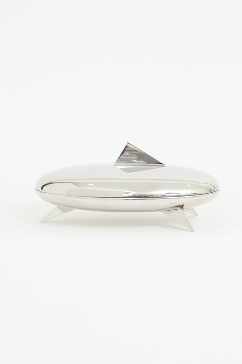 Alessi Sterling Silver Peyrano Candy Dish