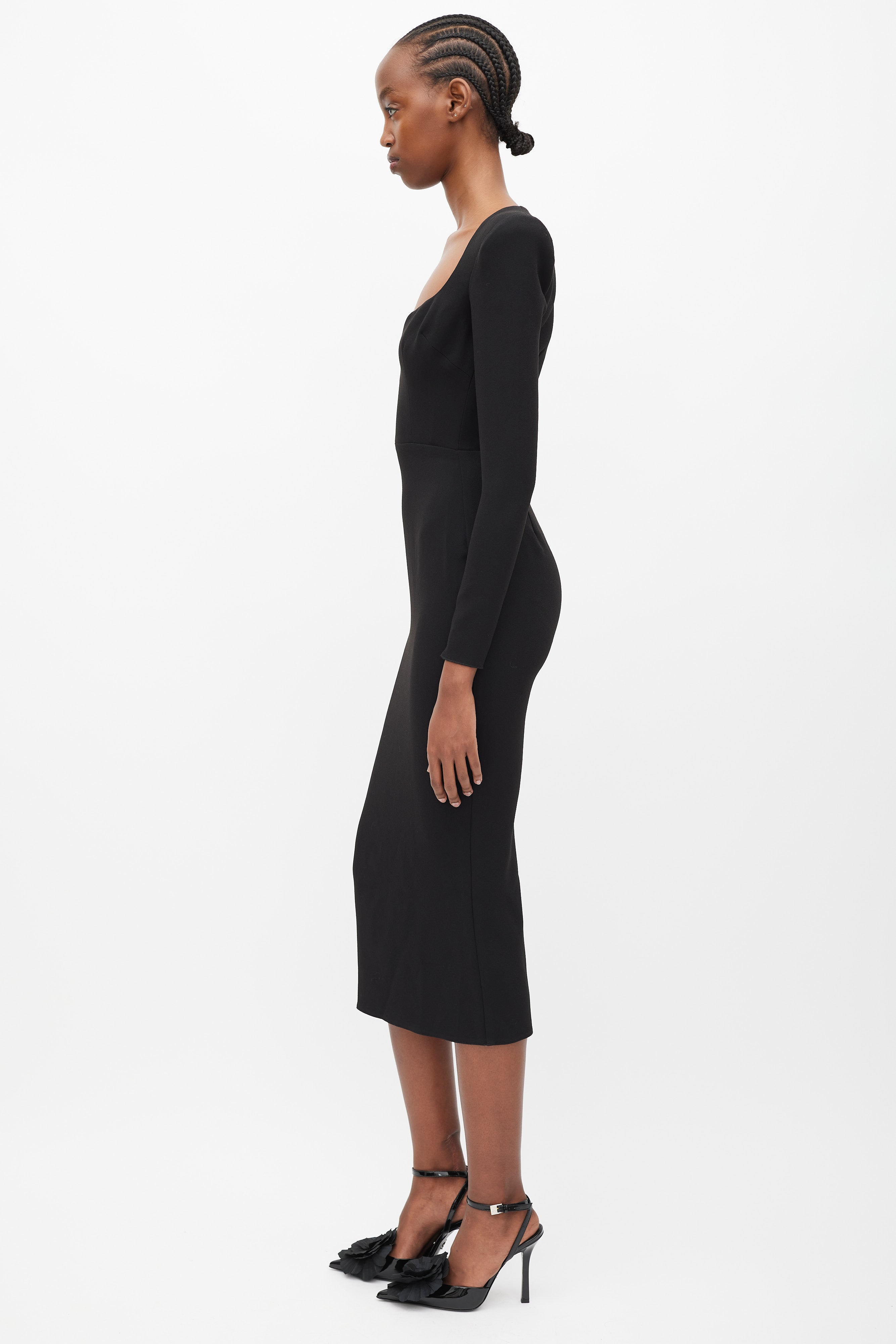 Alex Perry // Black Corset Maxi Dress VSP Consignment Alex Perry // Black Corset Maxi Dress VSP Consignment