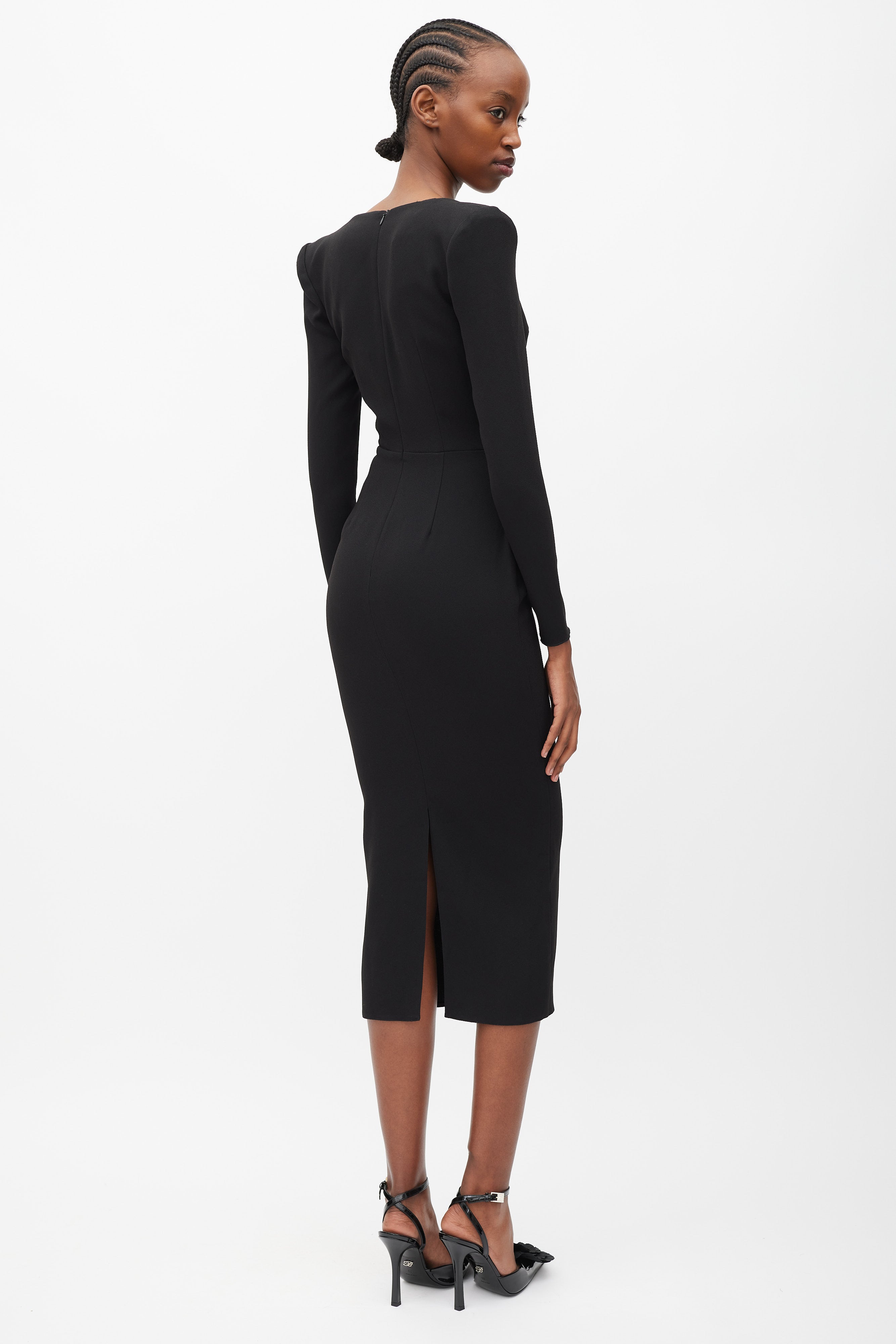 Alex Perry // Black Corset Maxi Dress VSP Consignment Alex Perry // Black Corset Maxi Dress VSP Consignment