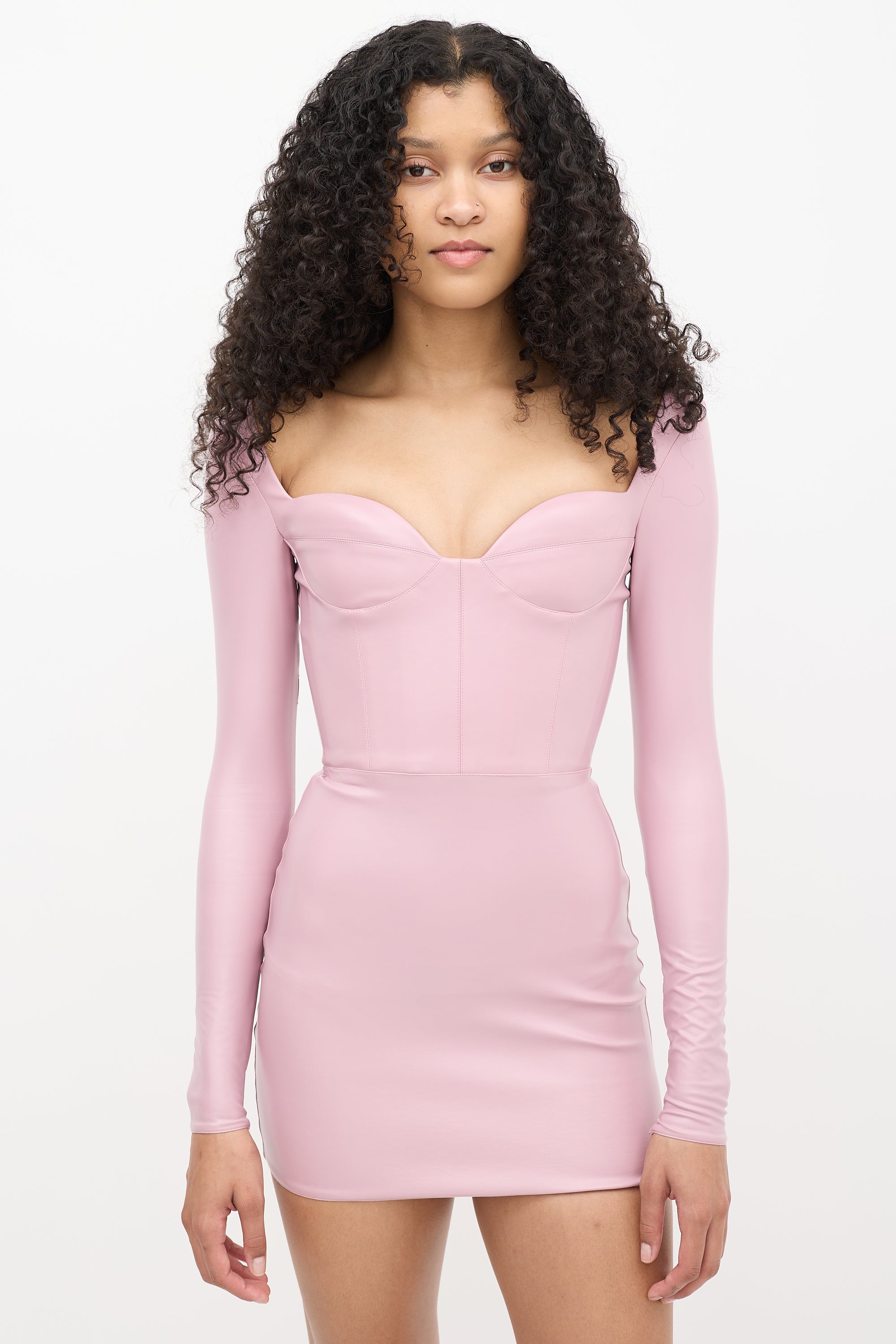 Alex Perry // Patent Faux Leather Mini Dress VSP Consignment Alex Perry // Patent Faux Leather Mini Dress VSP Consignment