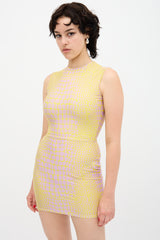 Alex Perry Printed Dallon Mini Dress