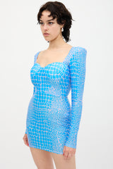 Alex Perry Printed Howell Mini Dress