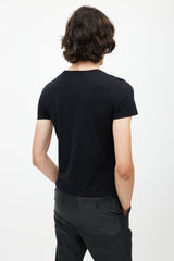 Alexander McQueen Black & White Skeleton T-Shirt