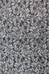 Alexander McQueen Late 1990s Grey Floral Sequin Dress