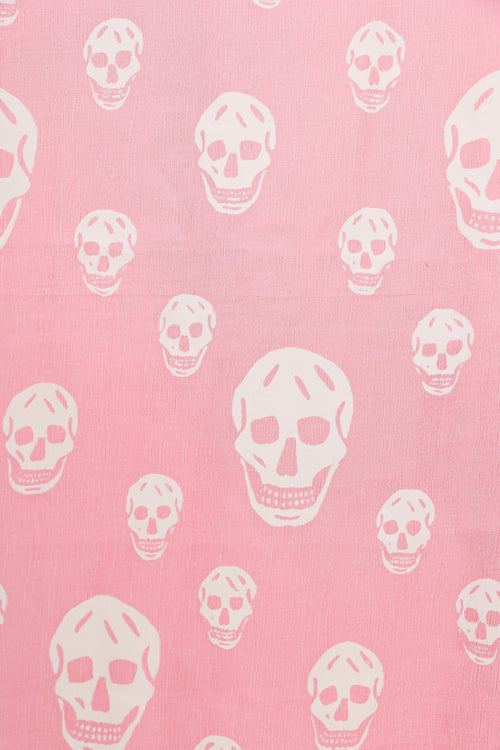 McQueen Silk Skull Scarf