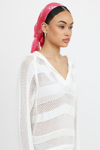 McQueen Silk Skull Scarf