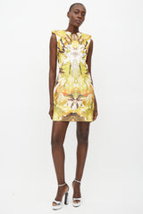 Alexander McQueen SS 2009 Crystal Printed Dress