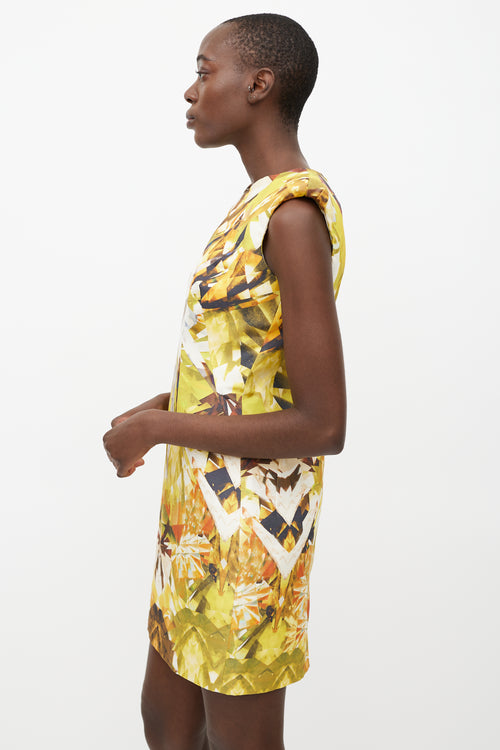 Alexander McQueen SS 2009 Crystal Printed Dress
