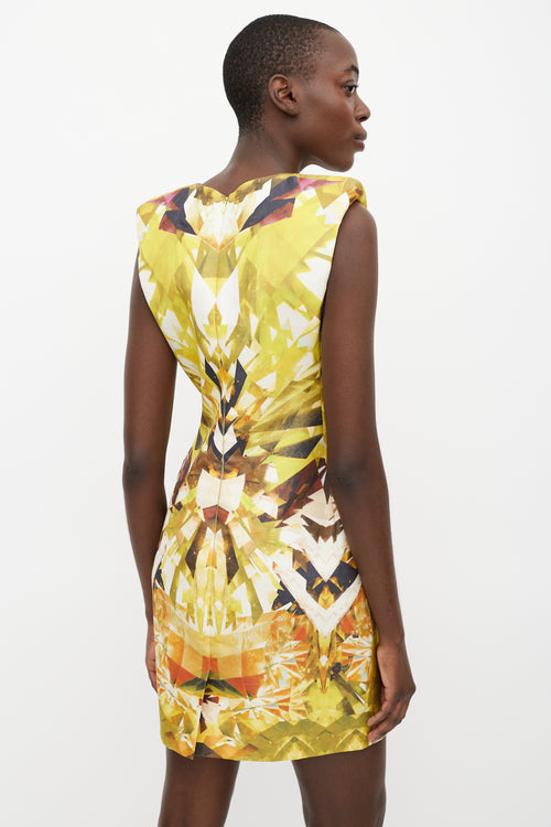 Alexander McQueen SS 2009 Crystal Printed Dress