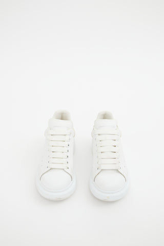 Alexander McQueen White & Multi Print Oversized Sneakers