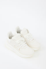 Alexander McQueen White Leather Oversized Sneaker