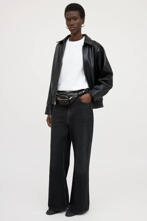 Alexander Wang Leather Attica Waist Bag