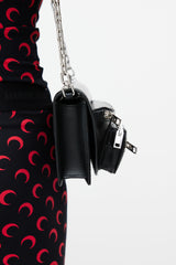 Alexander Wang Black & Silver Attica Bag